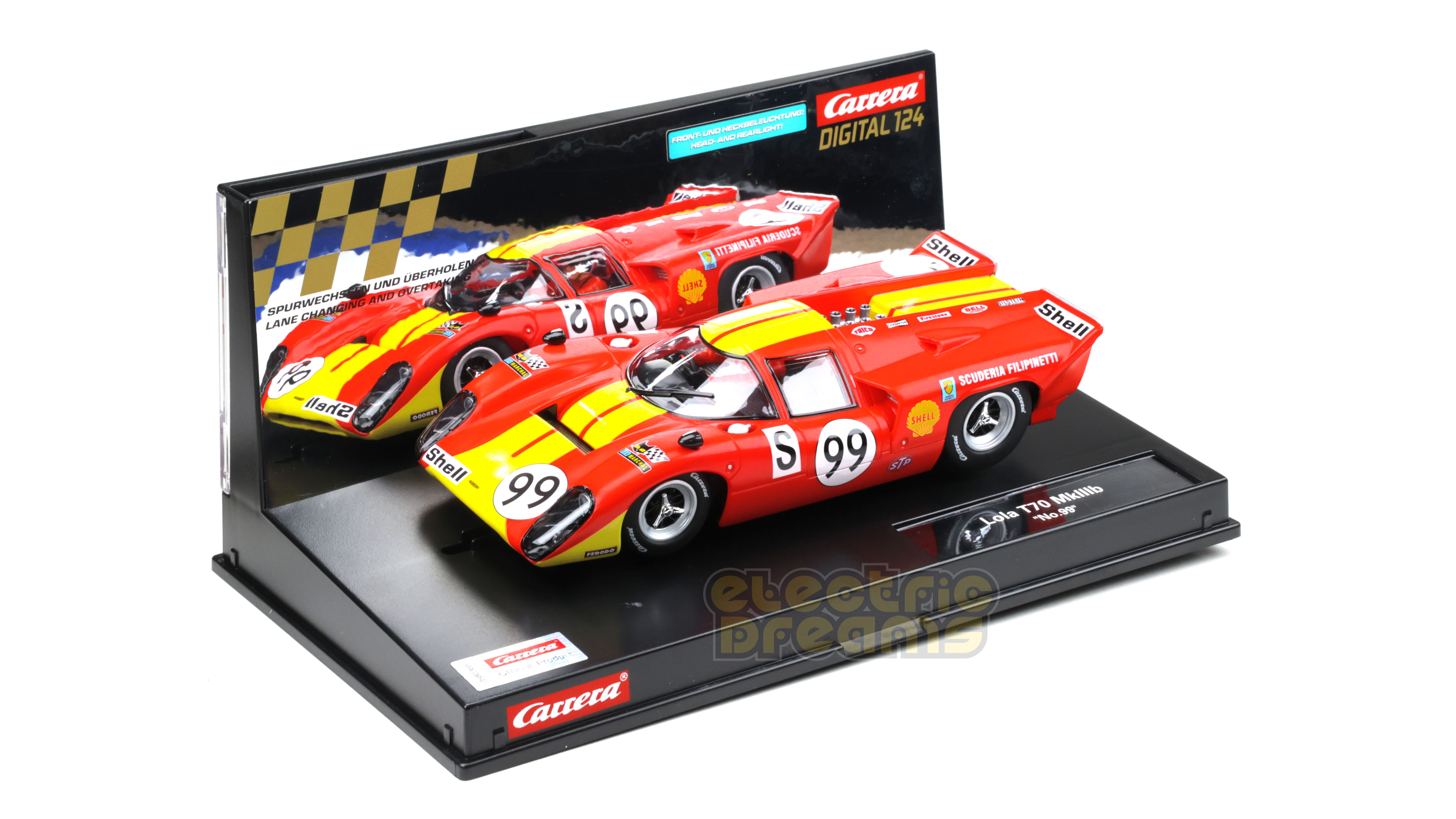 Carrera 23907 - Lola T70GT Scuderia Filipinetti #99 - Digital 1/24